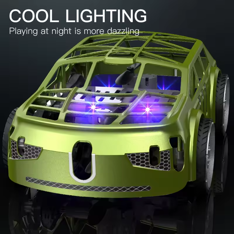 2in1 RC Mini Car & Drone With Lights