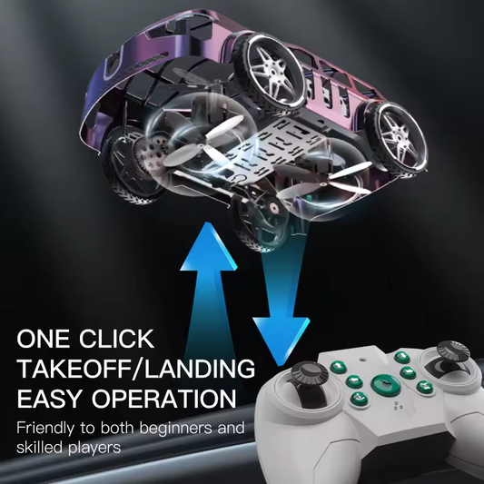 2in1 RC Mini Car & Drone With Lights