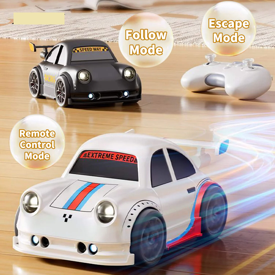 2.4GHz Electric Remote & Induction Controlled Mini Drift Car
